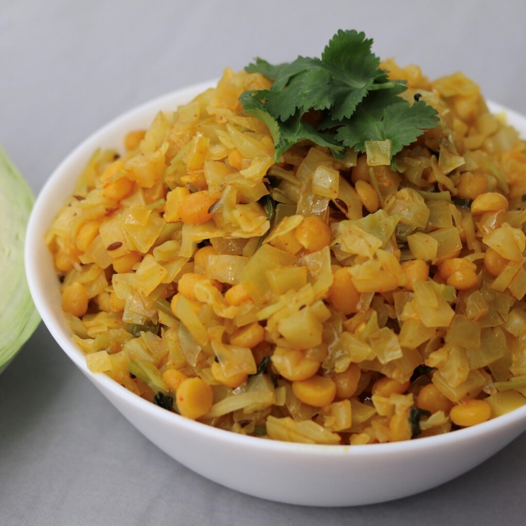 Cabbage Daal Curry